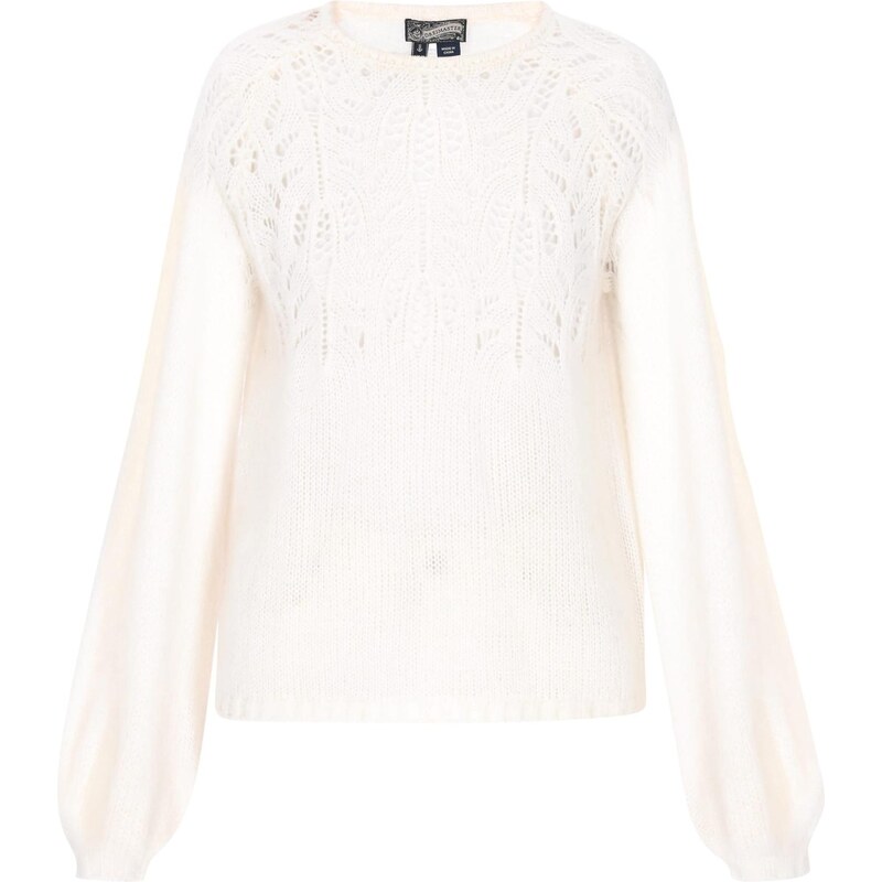 DreiMaster Vintage Sveter Vintage šedobiela 67368861