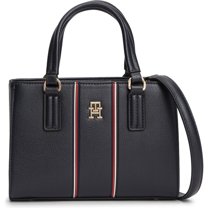 TOMMY HILFIGER Kabelka tmavomodrá / červená / biela 67368909
