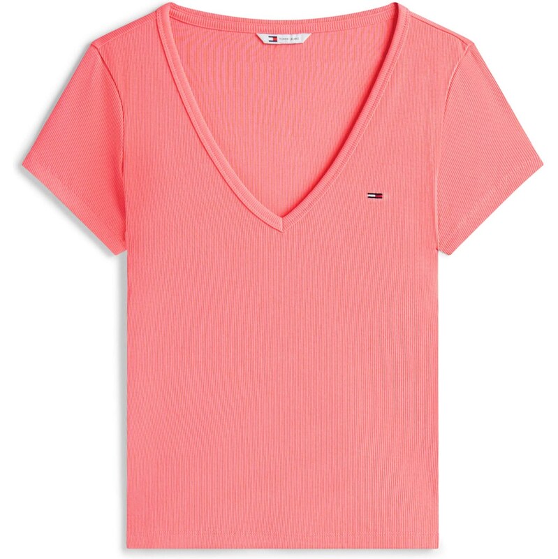 Tommy Jeans Tričko ESSENTIAL pitaya 67368953
