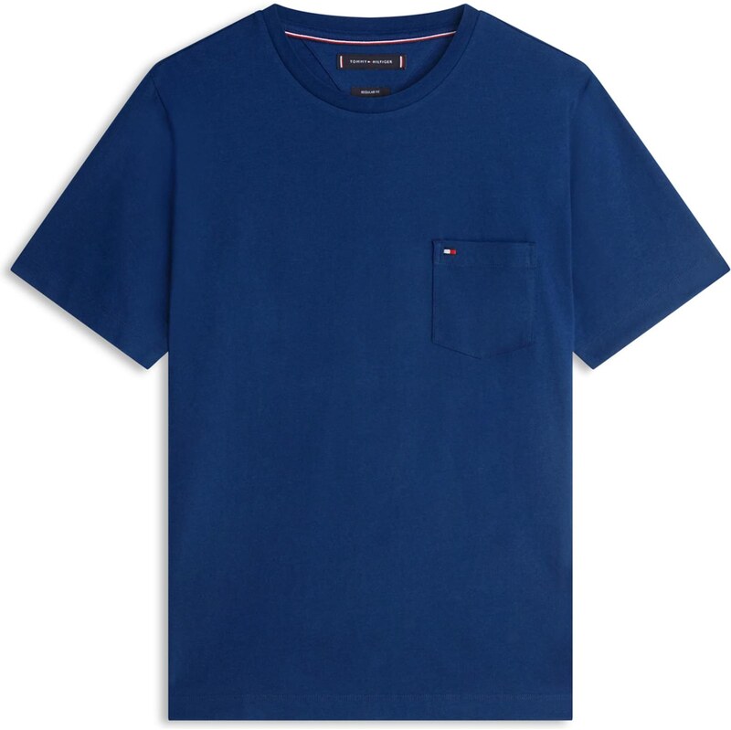 TOMMY HILFIGER Tričko ESSENTIAL tmavomodrá 67369005