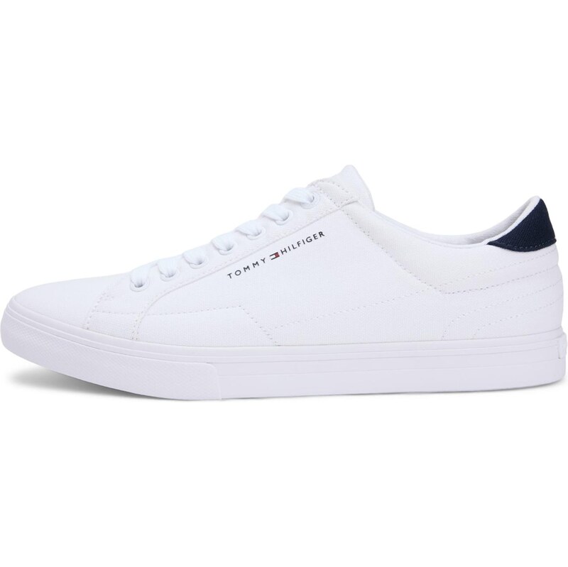 TOMMY HILFIGER Nízke tenisky tmavomodrá / biela 67369152