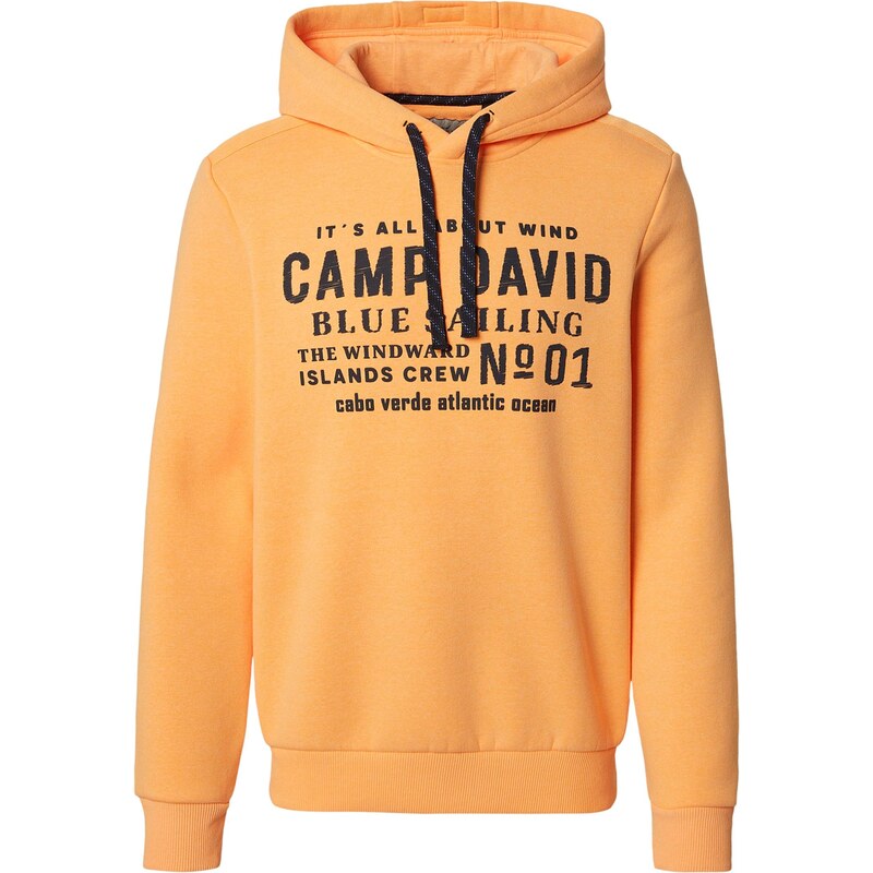 CAMP DAVID Mikina tmavomodrá / oranžová 67369162