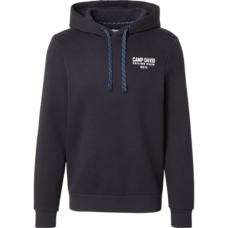 CAMP DAVID Mikina tmavomodrá / biela 67369164