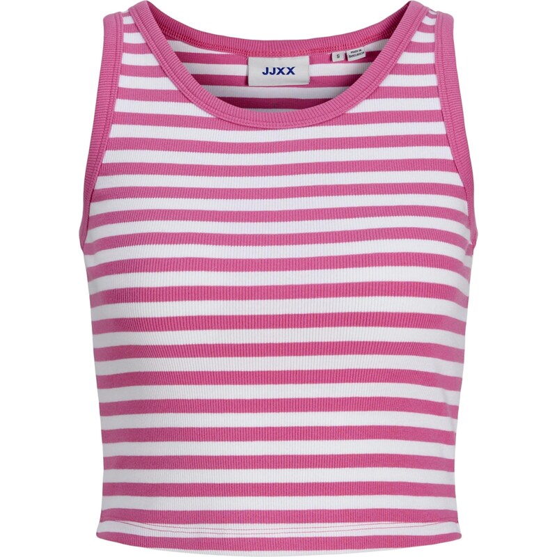 JJXX Top JXFALLON ružová / biela 62541493