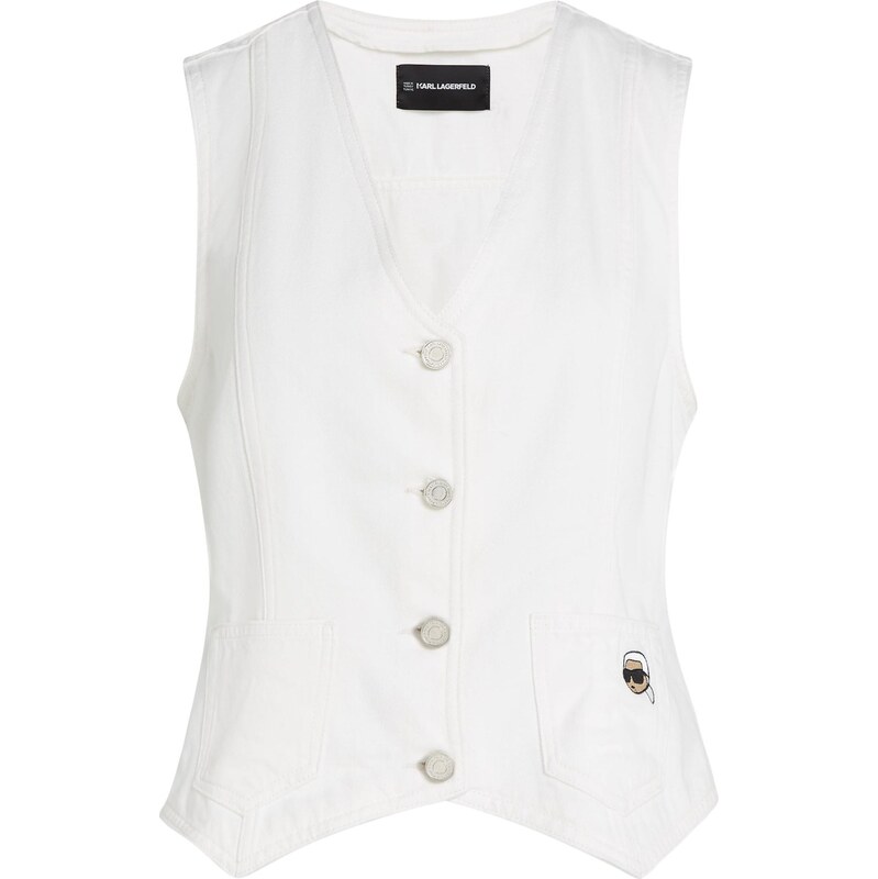 Karl Lagerfeld Vesta k obleku čierna / biela 67369223