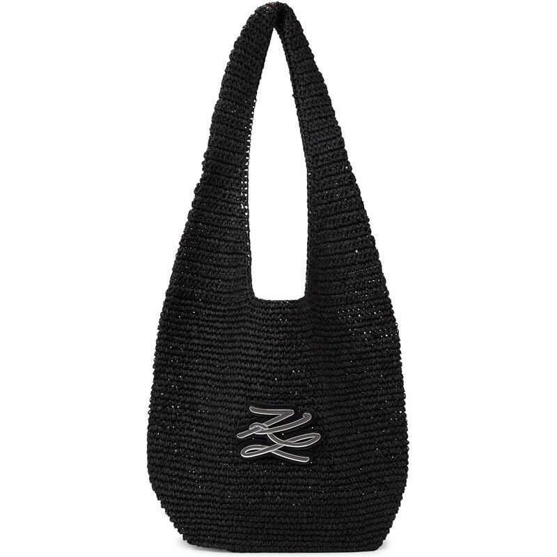 Karl Lagerfeld Plážová taška čierna 67369258