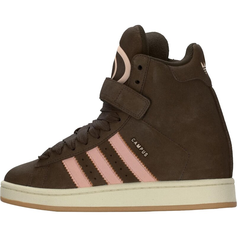 ADIDAS ORIGINALS Členkové tenisky CAMPUS BOLD čokoládová / ružová 67369280