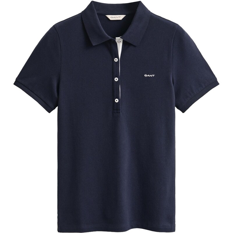 GANT Tričko tmavomodrá / biela 67369292