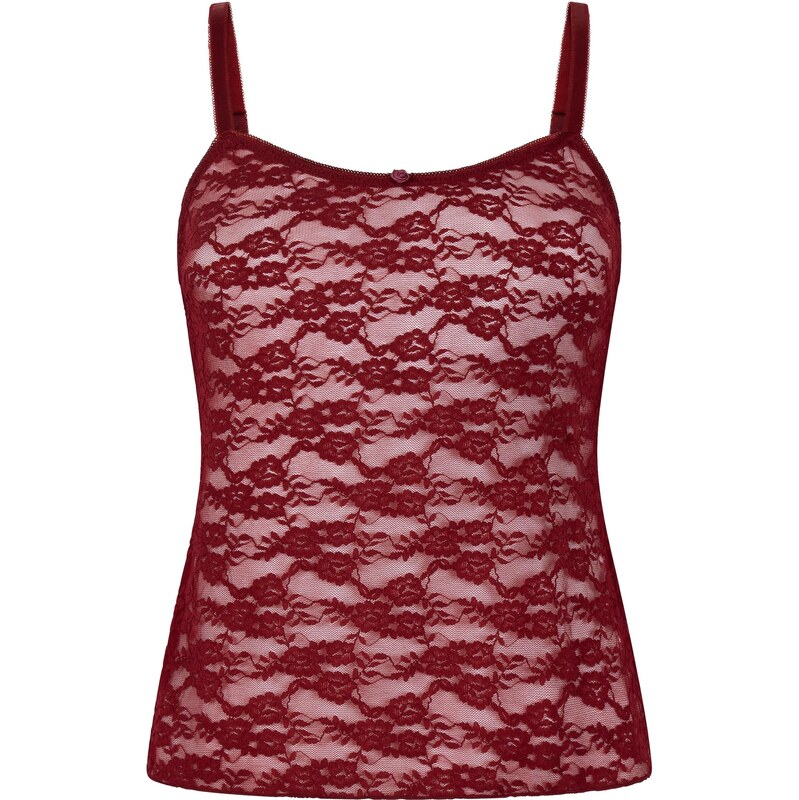 Hunkemöller Tričká na spanie červená 67369322