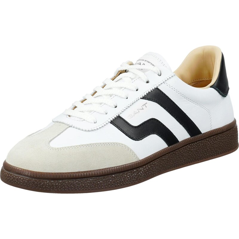 GANT Nízke tenisky Cuzmo sivá / čierna / biela 67369355