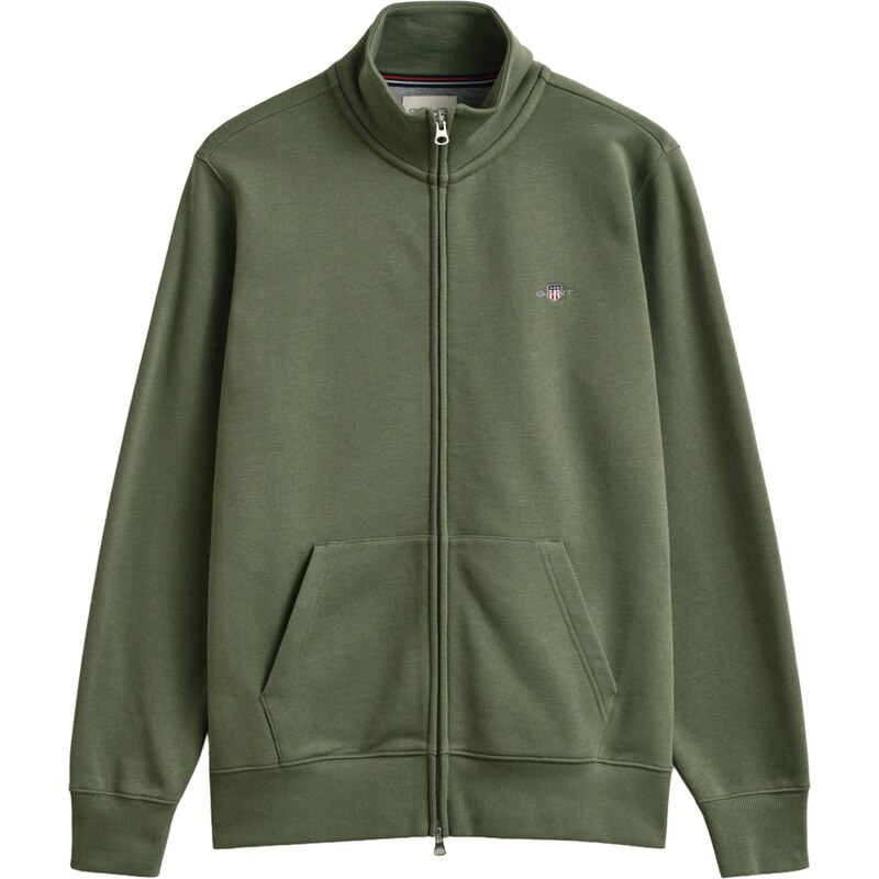 GANT Tepláková bunda olivová 67369390