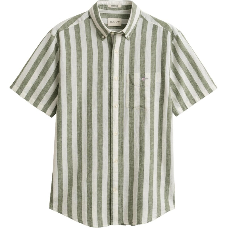 GANT Košeľa svetlozelená / biela 67369398