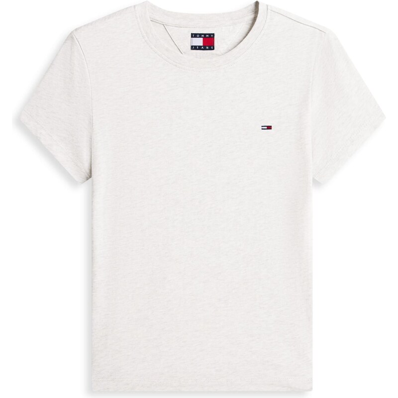 Tommy Jeans Tričko sivá melírovaná 67369400