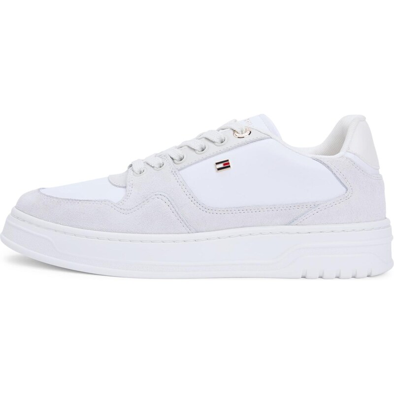TOMMY HILFIGER Nízke tenisky biela / biela ako vlna 67369460