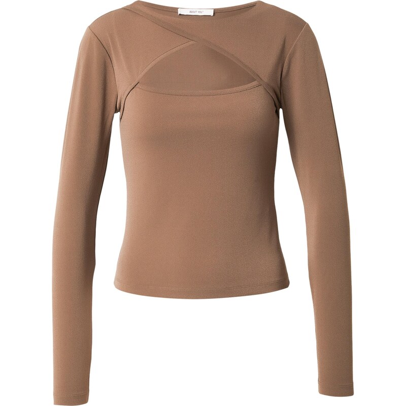 ABOUT YOU Tričko Loryn karamelová 67369464