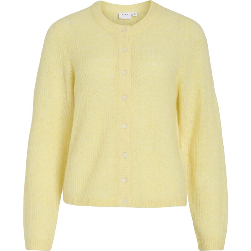 VILA Kardigán VILory pastelovo žltá 67369510