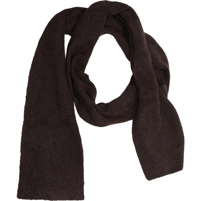Bershka Šál tmavohnedá 67369524