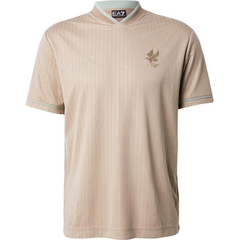 EA7 Emporio Armani Funkčné tričko béžová / svetlobéžová / zlatá / 67369588