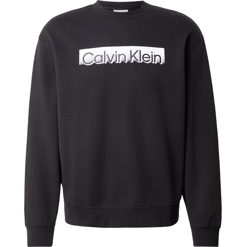 Calvin Klein Mikina čierna / biela 67369612