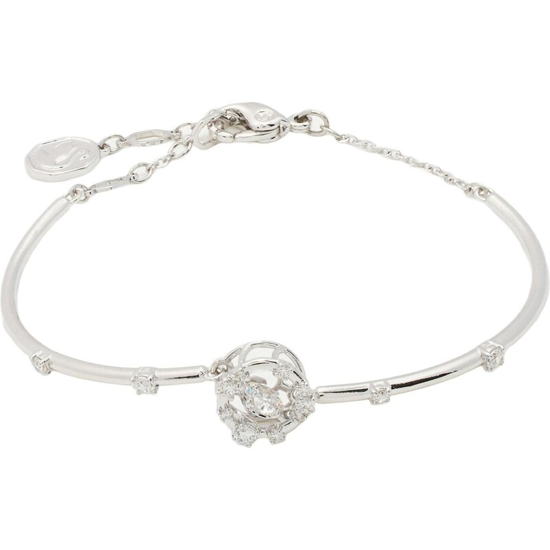 Swarovski Náramok strieborná / priehľadná 67369633