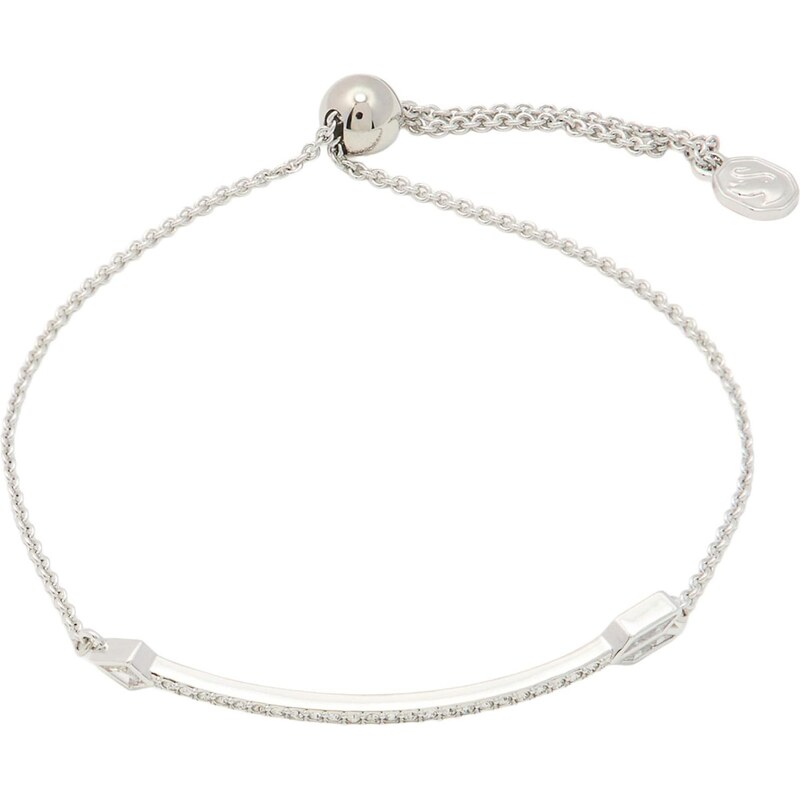 Swarovski Náramok strieborná / priehľadná 67369647