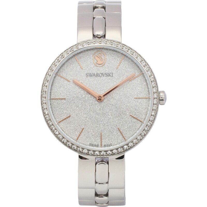Swarovski Analógové hodinky Jewelry ružové zlato / strieborná 67369671