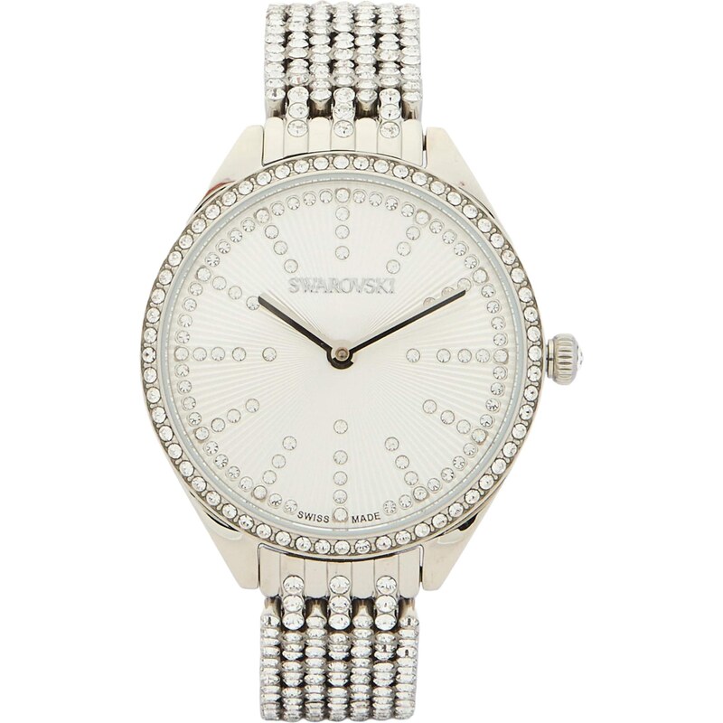 Swarovski Analógové hodinky strieborná / priehľadná 67369667