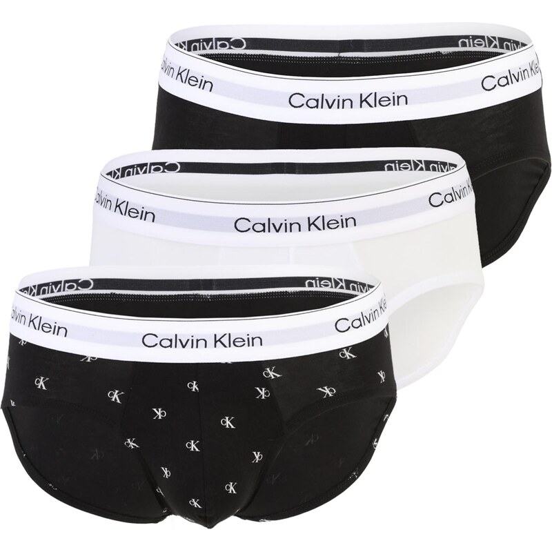 Calvin Klein Underwear Nohavičky svetlosivá / čierna / šedobiela 67369694
