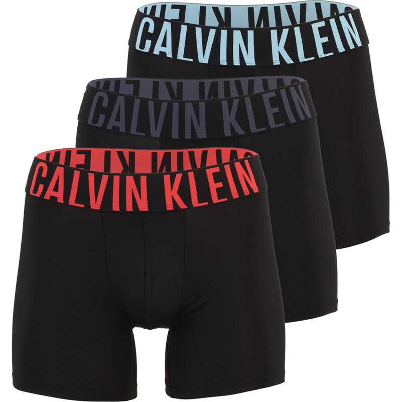 Calvin Klein Underwear Boxerky Intense Power svetlomodrá / tmavosivá / 67369696