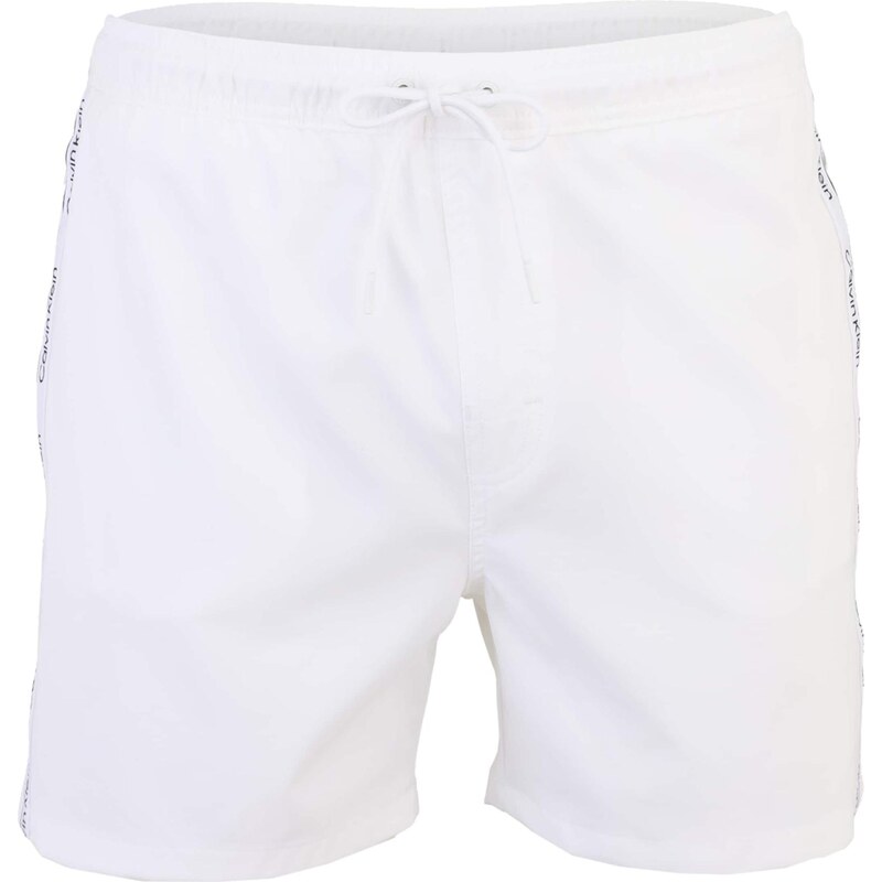 Calvin Klein Swimwear Plavecké šortky čierna / biela 67369702