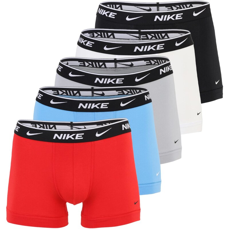 NIKE Underwear Boxerky svetlomodrá / sivá / červená / čierna / biela 67369721