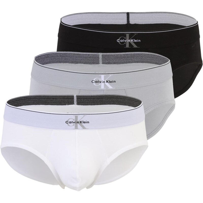 Calvin Klein Underwear Nohavičky sivá / svetlosivá / čierna / biela 67369717