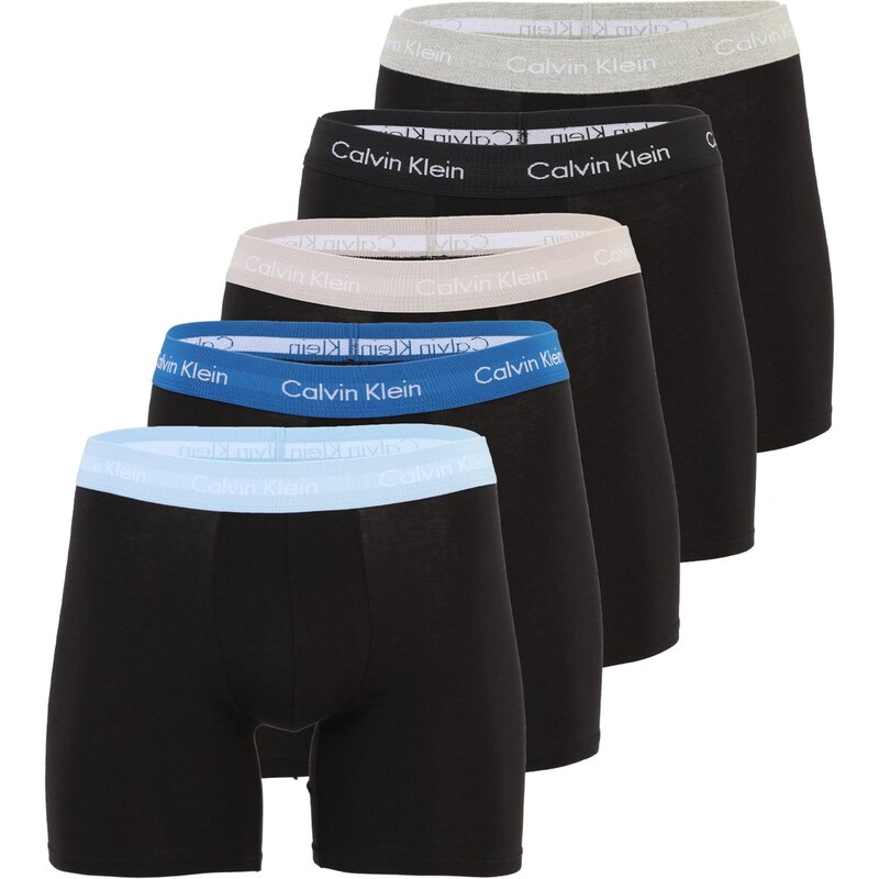 Calvin Klein Underwear Boxerky svetlobéžová / modrá / pastelovo modrá 67369704