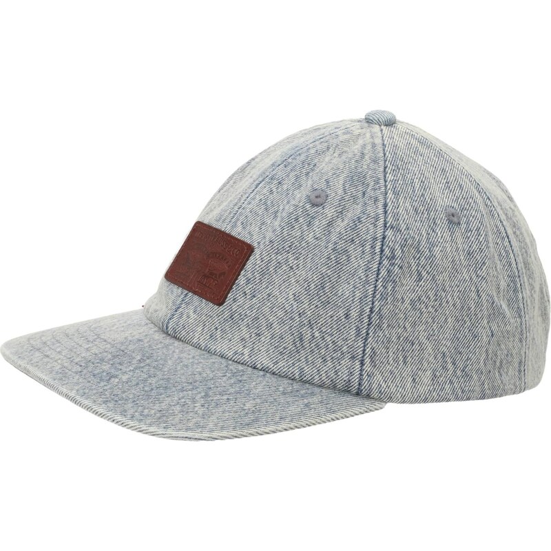 LEVIS Čiapka HERITAGE modrá denim / hnedá 67369743