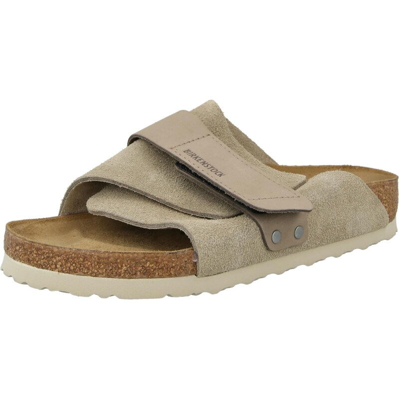 BIRKENSTOCK Šľapky Kyoto tmavobéžová / kamenná 67369750