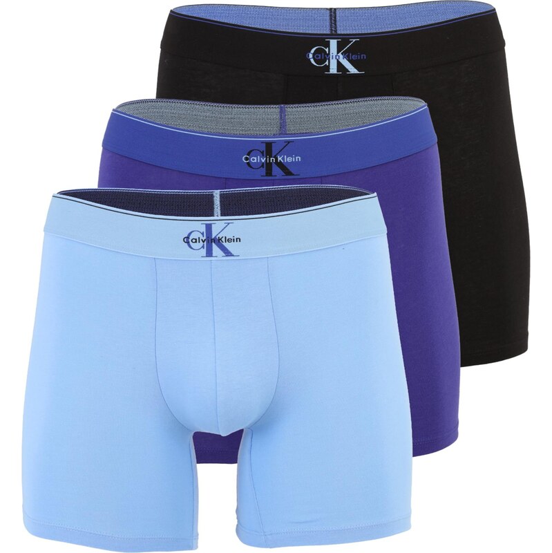Calvin Klein Underwear Boxerky kráľovská modrá / svetlomodrá / čierna 67369752
