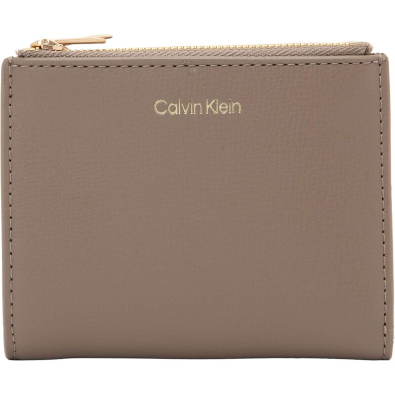 Calvin Klein Peňaženka hnedá / brokátová / zlatá 67369772