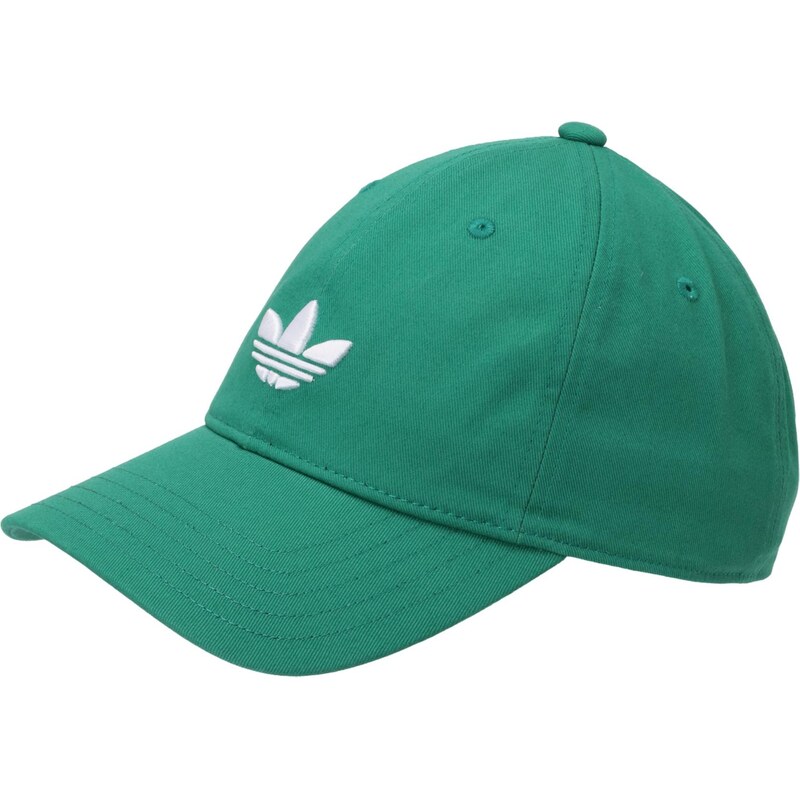 ADIDAS ORIGINALS Čiapka Adicolor Classic Trefoil zelená / biela 67369783