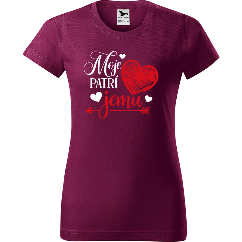 Handel Tričko - Moje ️ patrí jemu / jej 67375888