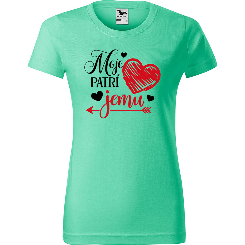 Handel Tričko - Moje ️ patrí jemu / jej 67375896