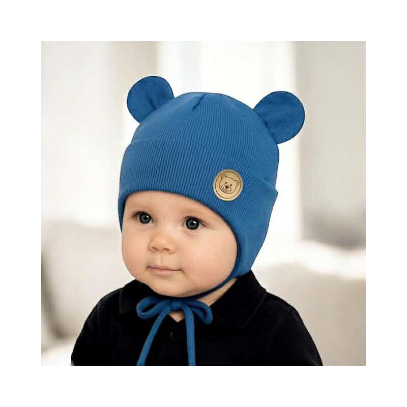 RADA Detská čiapka BEBE Rebro Blue 53241227