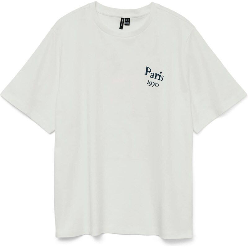 VERO MODA Tričko VMVERA CATY modrá / pastelovo oranžová / ružová / 67377036