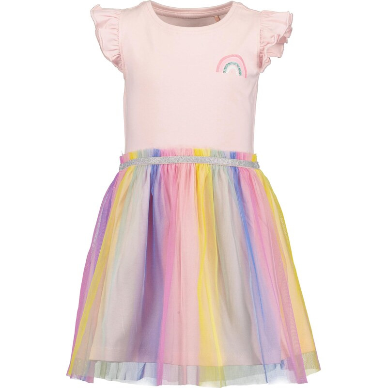 BLUE SEVEN Šaty tmavomodrá / žltá / ružová / ružová 67377044