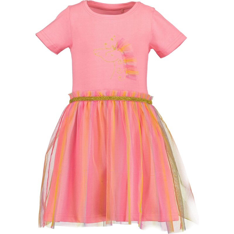 BLUE SEVEN Šaty zlatá / ružová 67377049