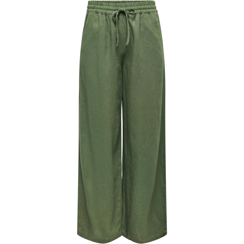 JDY Petite Nohavice JDYSAY olivová 67377058