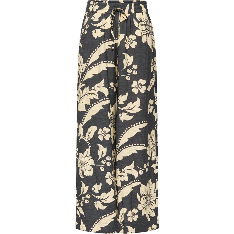 JDY Petite Nohavice JDYTROYA béžová / čierna 67377059