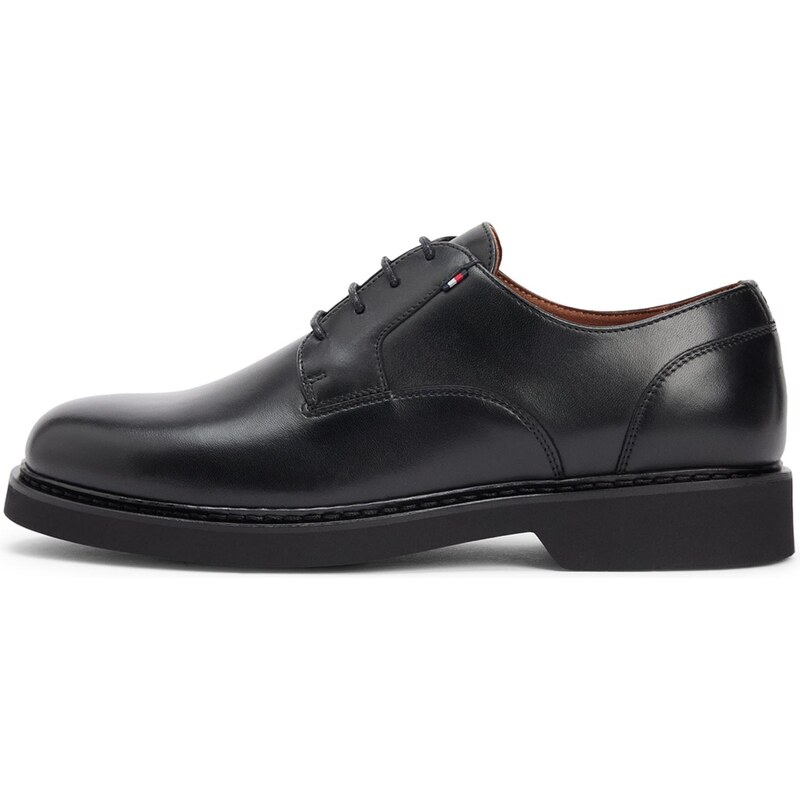 TOMMY HILFIGER Šnurovacie topánky čierna 67377084