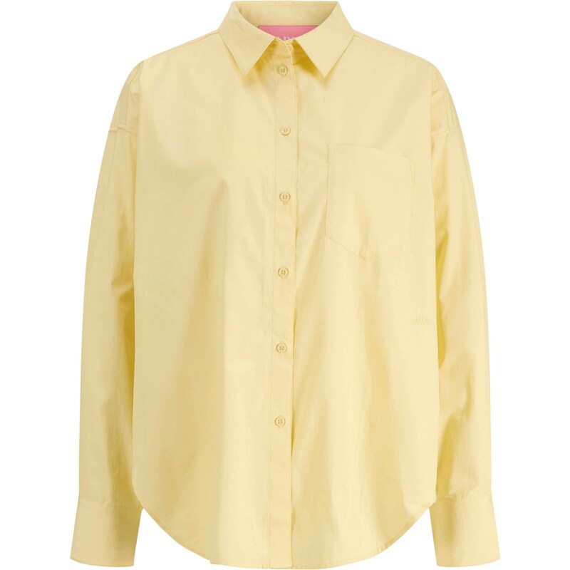 JJXX Blúzka JXJamie pastelovo žltá 67377098