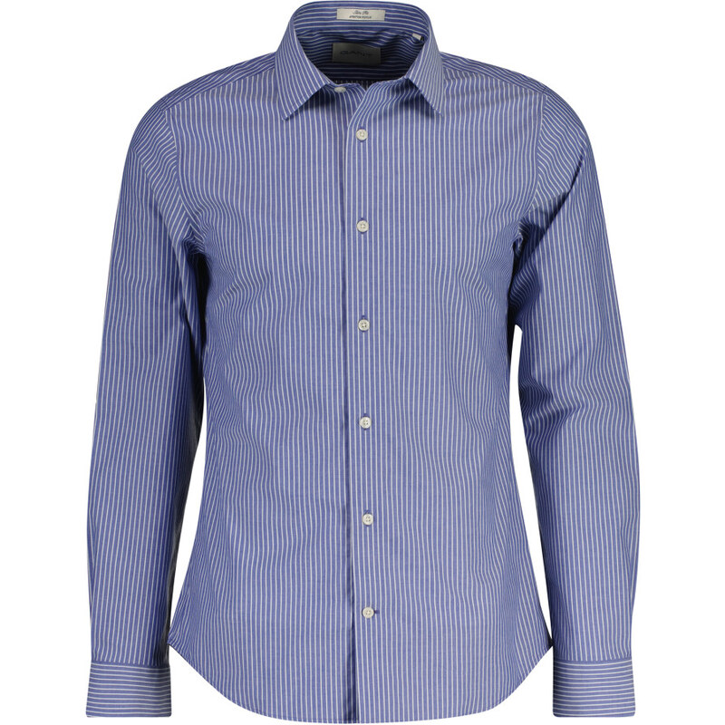 KOŠEĽA GANT SLIM POPLIN STRETCH STRIPE SHIRT COLLEGE BLUE 67371885