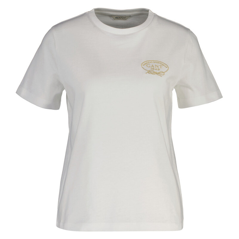 TRIČKO GANT ROPE GRAPHIC SS T-SHIRT EGGSHELL 67371904